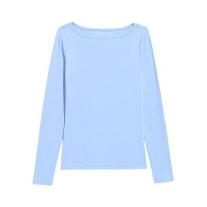 Old Navy Snug Fit Basic Crew‎ Neck T Shirt Women Size Medium Light Blue NWT